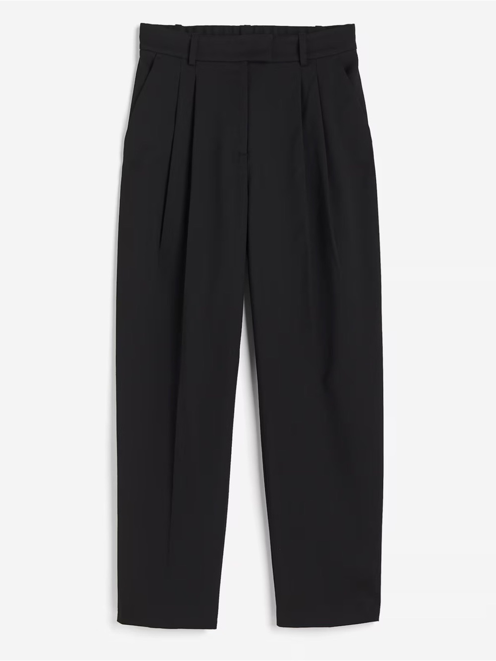 H&M Vintage inspired Tailored Black Dress Pants Comfortable material size 16 - Picture 1 of 11
